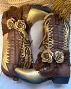 Botas Rosa del Oeste (Talla 36)