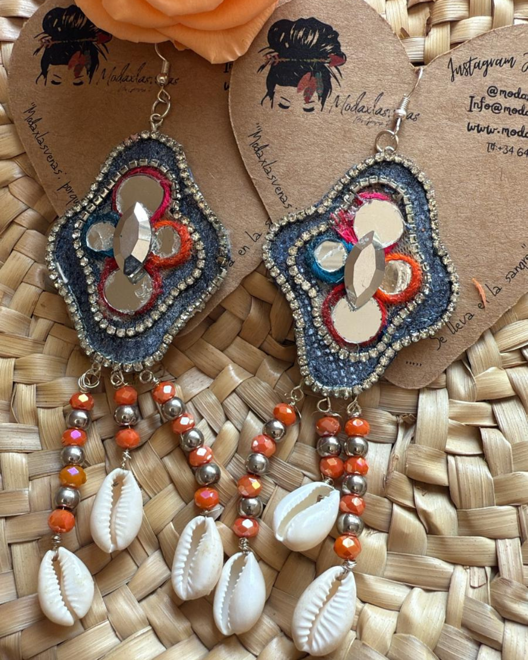 Pendientes Atlántida Bohemia