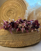 Corona Boho Borgoña