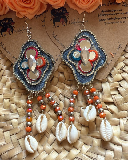 Pendientes Atlántida Bohemia