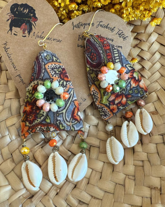 Pendientes Aurora Tribal