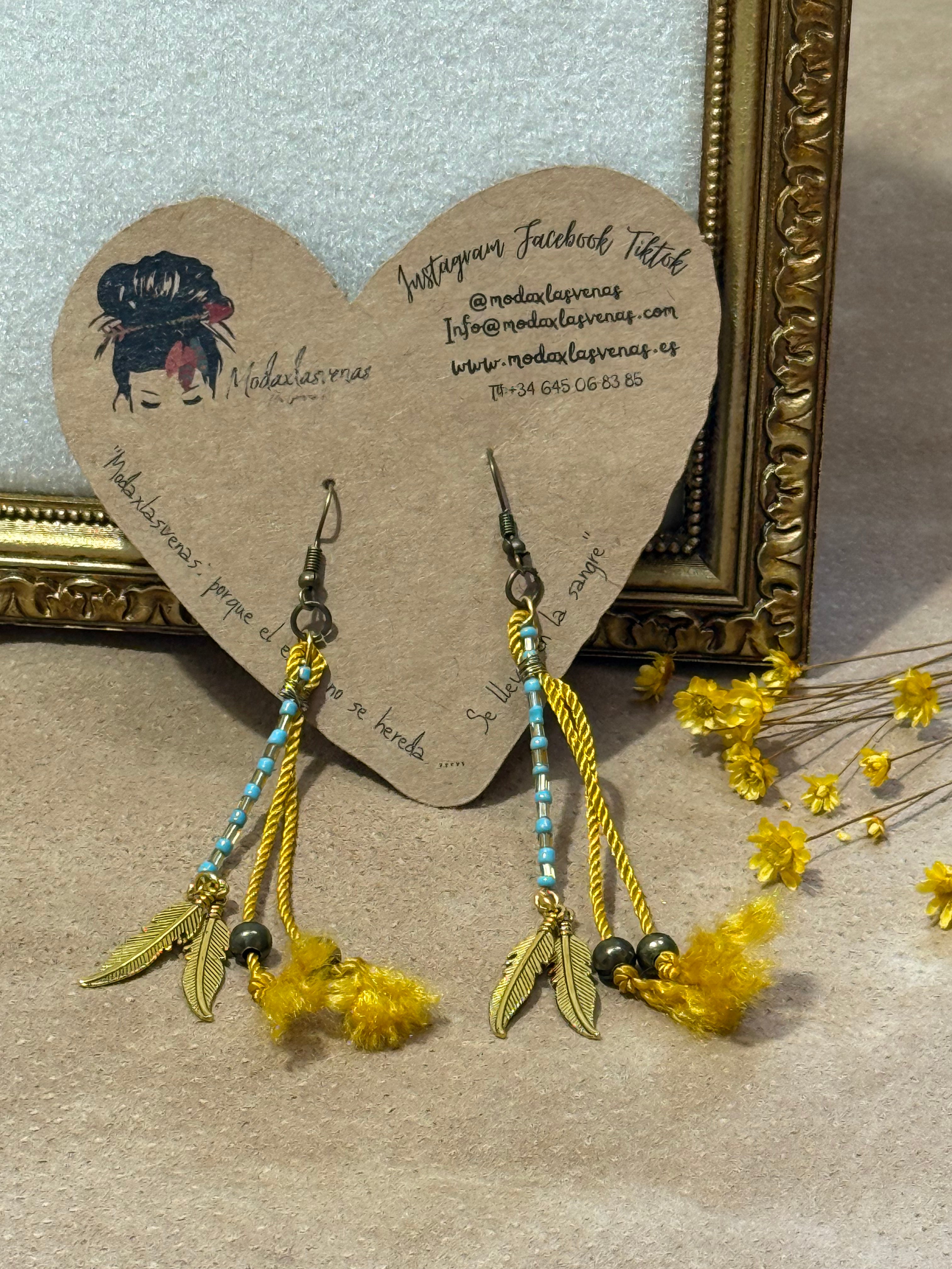 Pendientes Raíz India