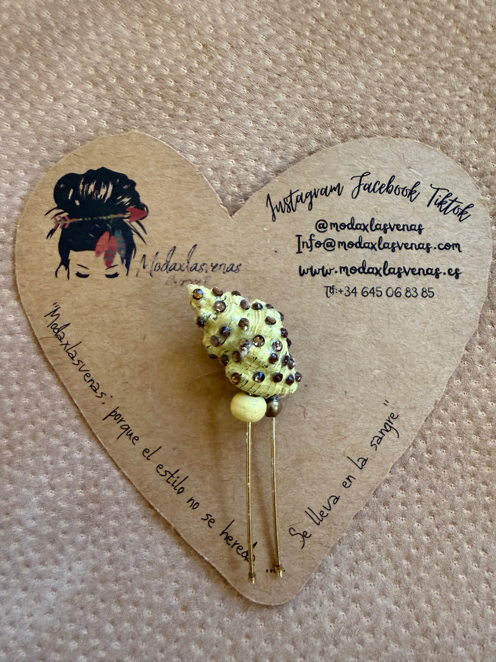 Horquilla Reina Pistacho