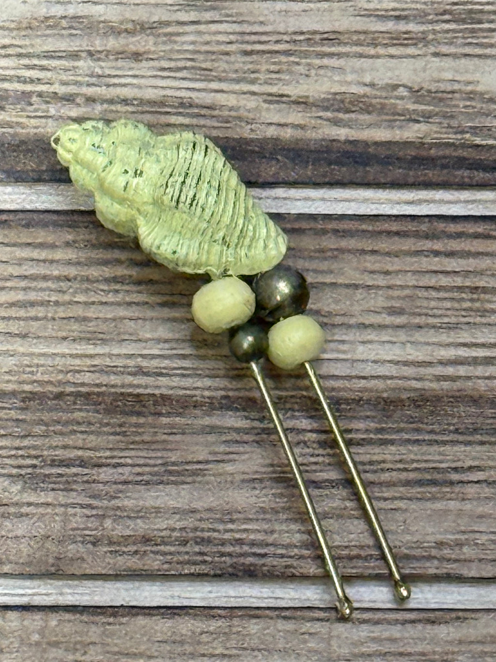 Horquilla Caracolas de Jade