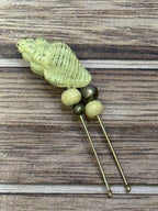 Horquilla Caracolas de Jade